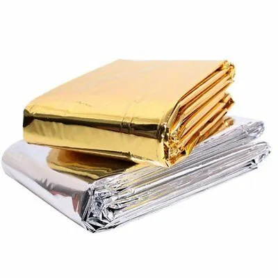5/pc Body Wrap Thermal Foil Mylar Blanket (63" x 82")