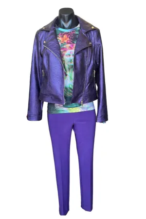 Blackcurrant Classic Tailored Slim Pant 144092 by Joseph Ribkoff