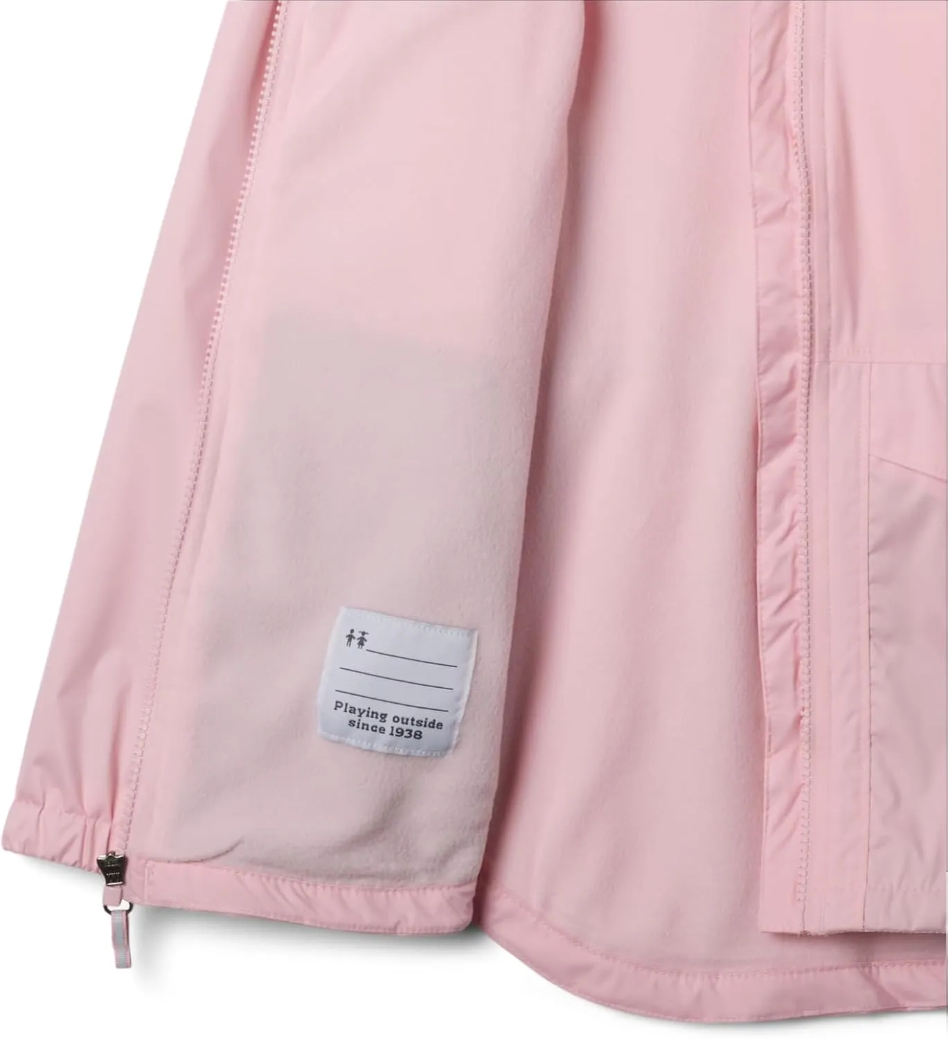 Columbia Girls' Rainy Trails Ii Fleece Lined Jacket