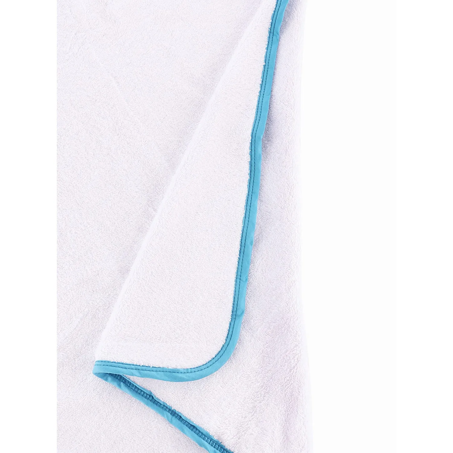 Infant Hooded Towel Wrap - Carnival White/Blue