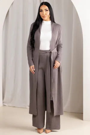 Jolanda Knit Cardigan & Pants Set