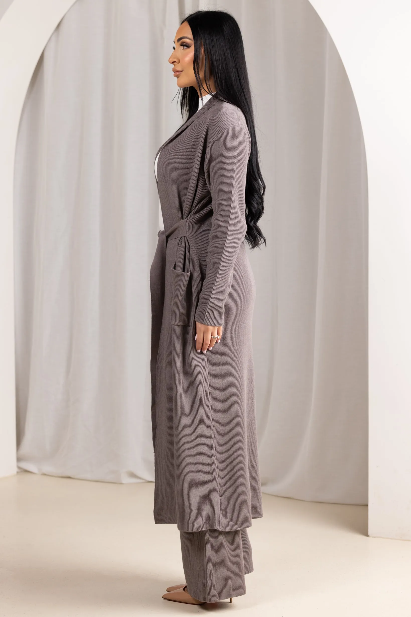 Jolanda Knit Cardigan & Pants Set