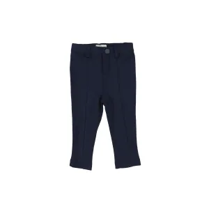 LIL LEGS NAVY KNIT PANTS