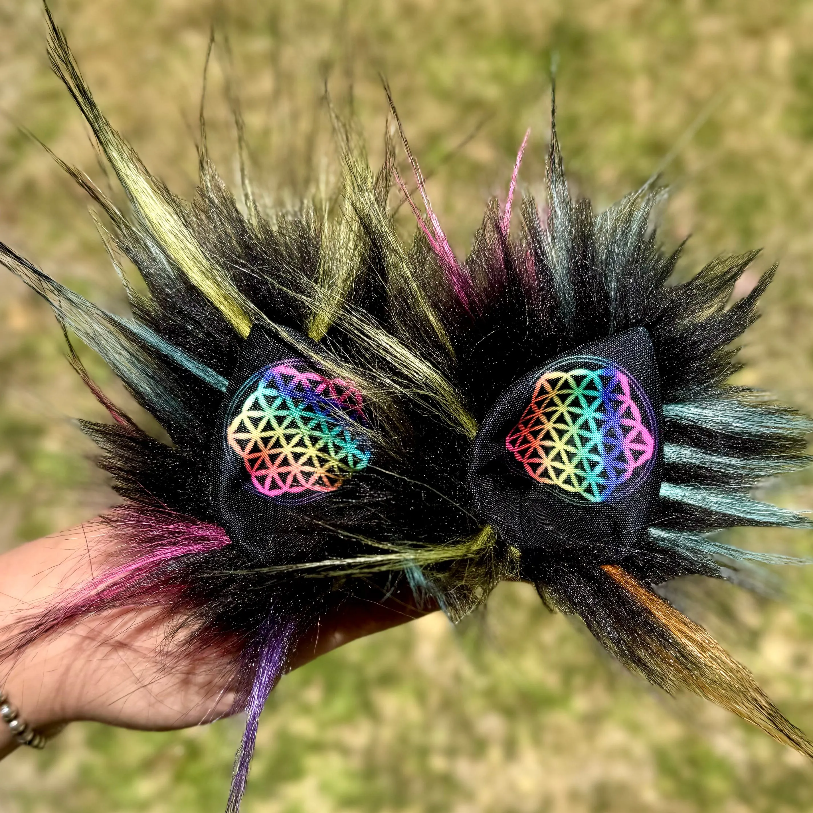 Sacred Rainbowz 🖤🌈 by @kellyy.annee